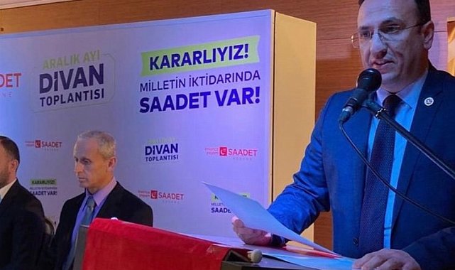 Edirne'de Saadet Partisi'nden 'üretim' mesajı