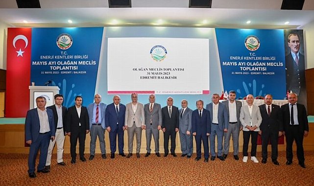 Enerji Kentleri Birliği, Başkan Zolan başkanlığında toplandı
