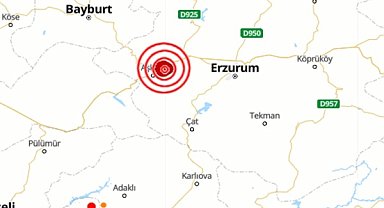 Erzurum’da deprem