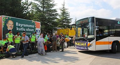 Eskişehir'de kabristanlarda çiçek dağıtılacak
