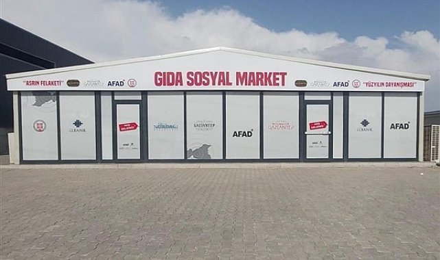 Gaziantep Büyükşehir’in marketleri 20 bin depremzedenin ihtiyacını karşılıyor