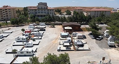 Gaziantep Büyükşehir’in yeni karavan parkı tamamlandı