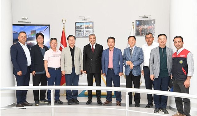 Güney Kore heyetinden Malatya Büyükşehir Belediyesi’ne ziyaret