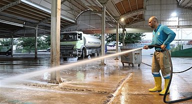 Haliliye Belediyesi Kurban Bayramı'nda tam kadro sahada görev yapıyor