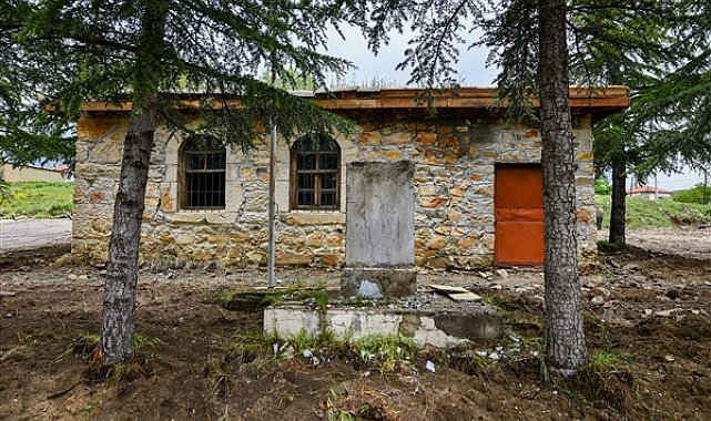 Haymana Atatürk Evi’nde restorasyon çalışmaları başladı
