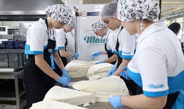 Hollandalı öğrenciler Türk Mutfağını Kocaeli'de öğreniyor