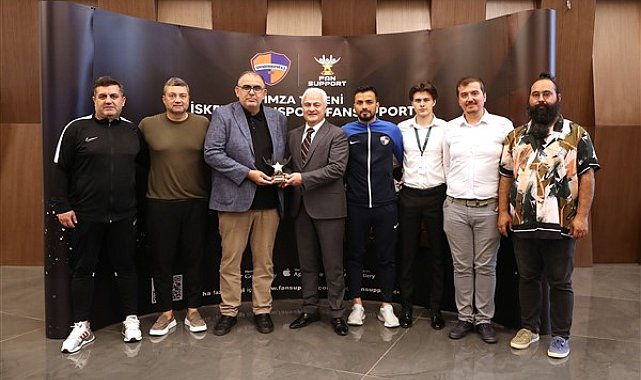 İskenderunspor ile Fansupport arasında iş birliği anlaşması imzalandı