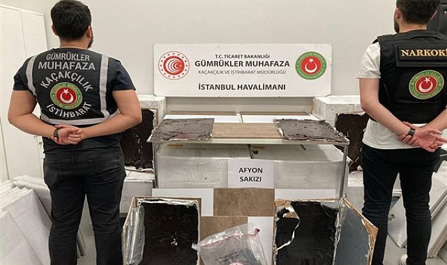 İstanbul Havalimanı’nda uyuşturucu operasyonu