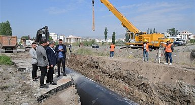 İvedik-Temelli-Polatlı Arası İçme Suyu İletim Hattı'nda son 40 kilometreye girildi