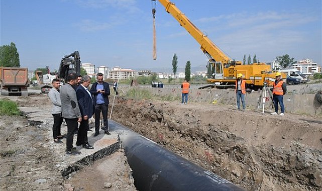 İvedik-Temelli-Polatlı Arası İçme Suyu İletim Hattı'nda son 40 kilometreye girildi
