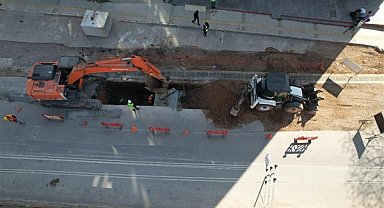 İzmir tarihinin en büyük yağmur suyu ayrıştırma yatırımı sürüyor