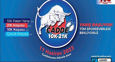 Kadıköy Cadde 10K-21K Koşuları için geri sayım başladı