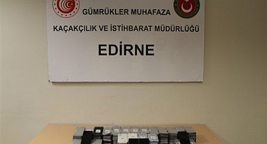 Kapıkule Sınır Kapısı’nda 200 adet kaçak cep telefonu yakalandı