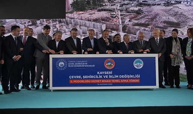 Kayseri Çevre ve Şehircilik'e yeni bina