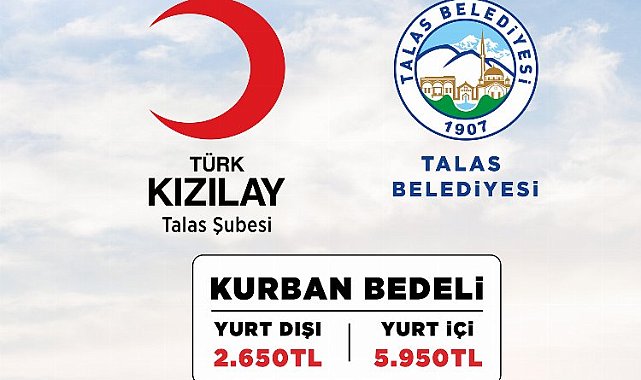Kayseri Talas'ta depremzedeler için kampanya