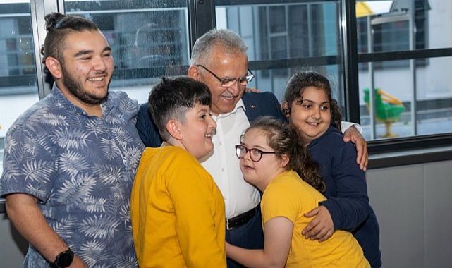 Kayseri'de çocuklara özel ziyaret
