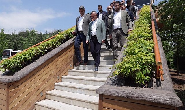 Kocaeli'de hizmete giren üst geçitlere yakın mercek
