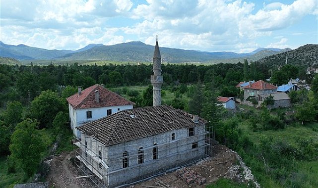 Konya Beyşehir’deki 120 yıllık cami restore ediliyor