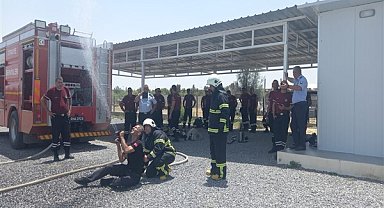 Konya Büyükşehir İtfaiyesi KKTC İtfaiye personeline eğitim verdi