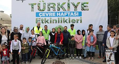 Konya'da Çevre Haftası ve Dünya Bisiklet Günü etkinliği düzenledi