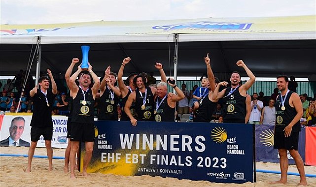 Konyaaltı'nda düzenlenen EHF ebt Finalleri sona erdi