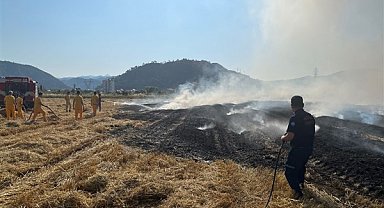 Muğla Büyükşehir Belediyesi, anız yangınlarına karşı vatandaşları uyardı
