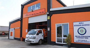 Muğla Büyükşehir tıbbi atıkları kendi tesisinde bertaraf ediyor