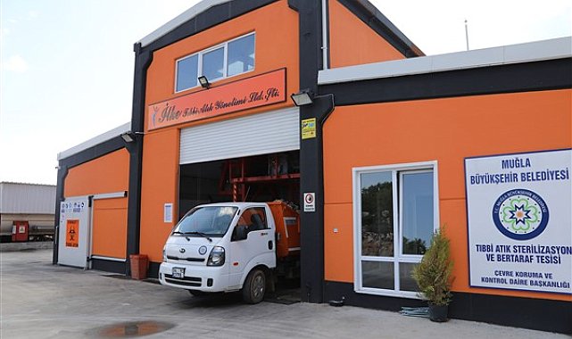 Muğla Büyükşehir tıbbi atıkları kendi tesisinde bertaraf ediyor