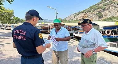 Muğla Büyükşehirden turizm merkezlerinde yangın uyarısı