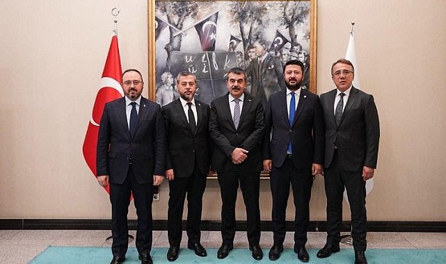 Nevşehir heyetinden Bakan Tekin'e ziyaret