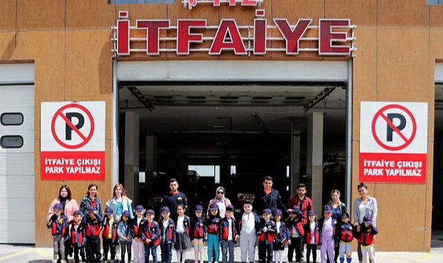 Nevşehir itfaiyesinden öğrencilere eğitim