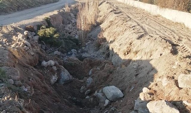 Nevşehir'de dere ıslahı projesi