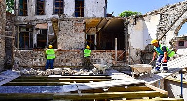 Oteller Projesi’nde 6 yapının restorasyonunun yüzde 35’i tamamlandı