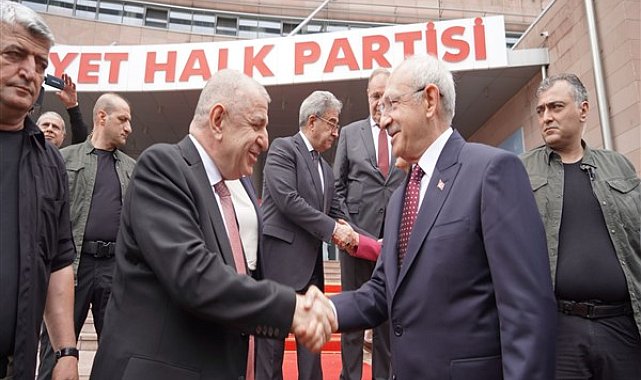 Özdağ, Kılıçdaroğlu'nu ziyaret etti