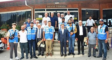 Pakistanlılardan dostluk yemeği