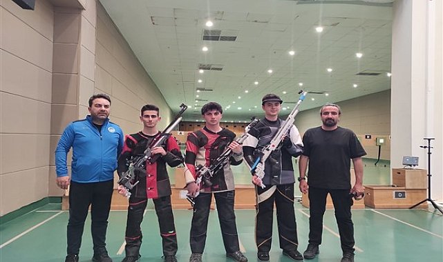 Sakarya Büyükşehir Belediyesi Atıcılık sporcusu Özdin, Türkiye şampiyonu oldu