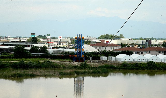 Sakarya’da ‘zipline’ ile nehir üzerinde yolculuk başlıyor