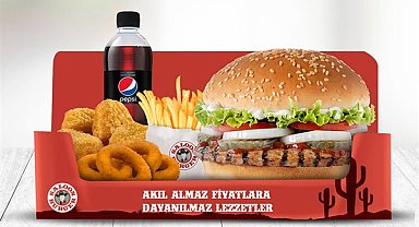 Saloon Burger’den akıl almaz fiyatlara dayanılmaz lezzetler