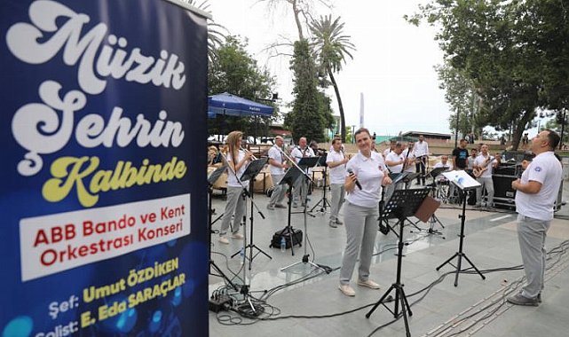 Şehrin kalbinde müzik keyfi