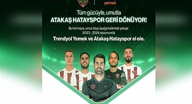 Trendyol, Hatayspor ile el ele verdi