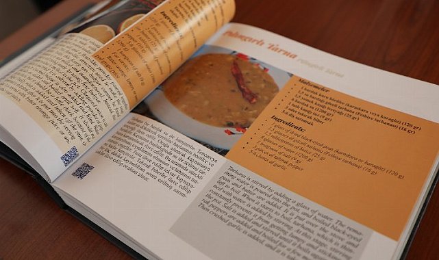 Türkiye'ye örnek olacak interaktif yemek kitabı