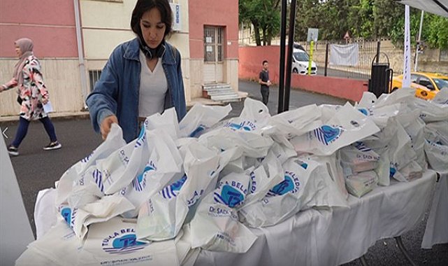 Tuzla Belediyesi’nden YKS’ye giren öğrencilere ikram desteği