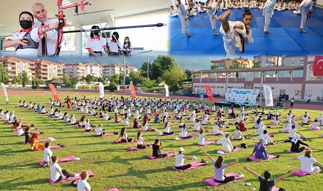 Ücretsiz spor kurslarına yoğun ilgi