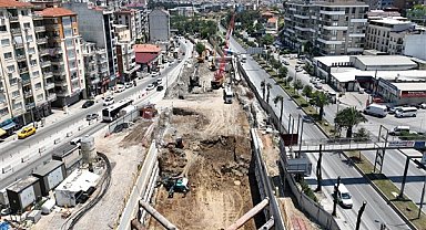 Üçyol–Buca Metro hattında çalışmalar devam ediyor