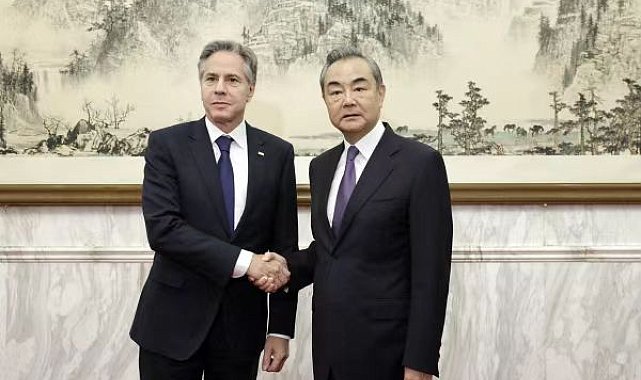 Wang Yi, Blinken'e Çin’in tutumunu yineledi