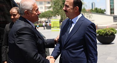Yargıtay Başkanı Akarca, Başkan Altay’ı ziyaret etti