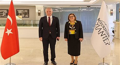 Yeni İstanbul Valisi Gül, Başkan Şahin’e veda ziyaretinde bulundu