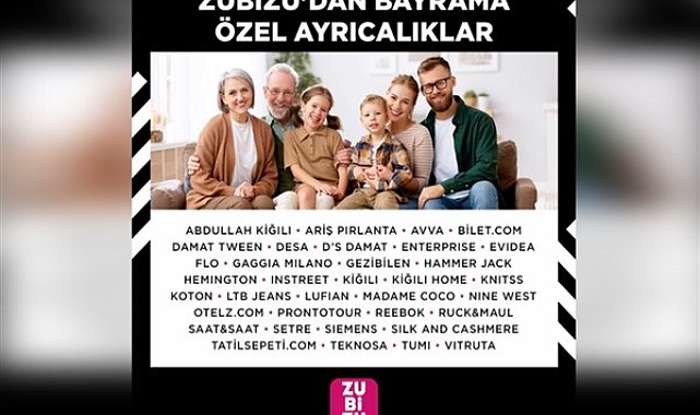 ZUBİZU’da Kurban Bayramı’na özel %30’a varan indirim fırsatı
