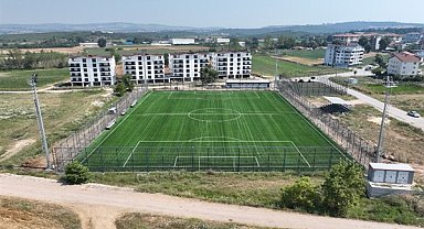 Akçalar’a futbol sahası