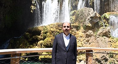 Başkan Altay: “Yerköprü Şelalesi yeni haliyle ziyaretçilerin ilgi odağı oluyor”